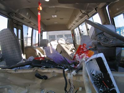 辽宁葫芦岛警方通勤车出车祸2警察遇难10人受