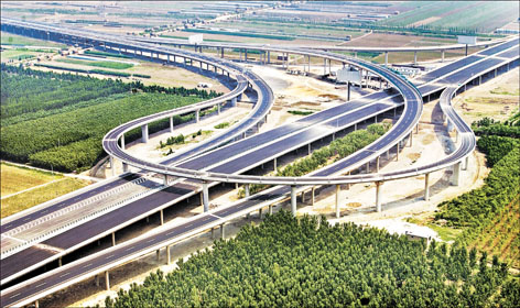 京沪高速天津段一期通车 北京到上海不再绕外