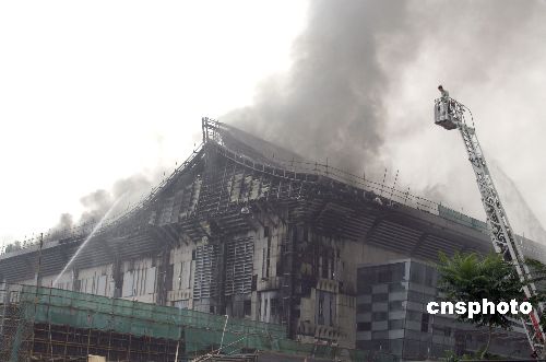 北京大学体育馆火灾不会影响奥运会测试赛举行