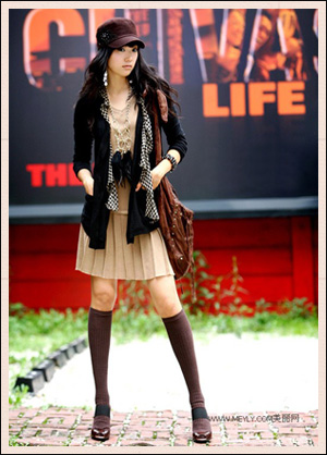 韩风来袭 初秋流行新主张-秋装-北方网-新闻中