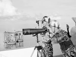 中国军队加强南沙各岛礁间通信 提升领海控制