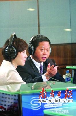 深圳市長做客電臺兩次就市民反映問題致歉(圖)