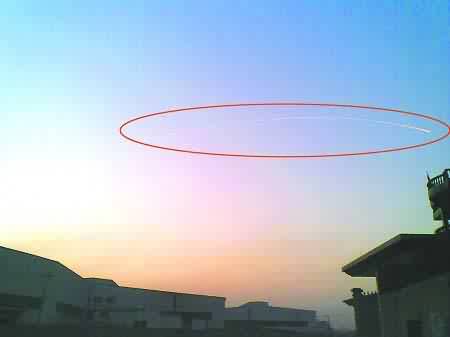 杭州导致大批航班延误的UFO视频照片曝光(组
