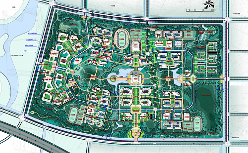 天津大学南开大学新校区规划通过 规划图露真