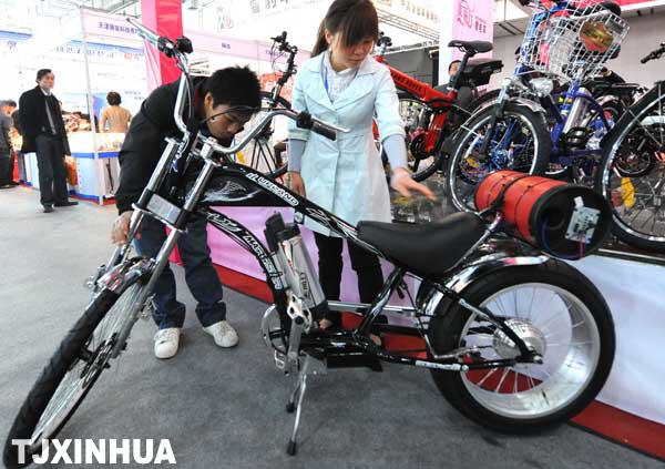 第11届中国北方国际自行车电动车展在津开幕