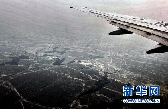 全球遇『最冷』冬季 渤海逾三分之一结冰(组图