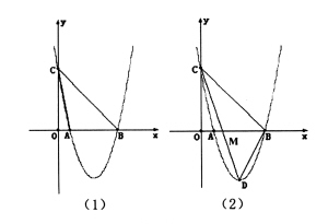 中考数学:二次函数中的面积问题-抛物线,三角形