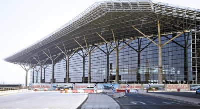 天津机场T2航站楼主体完工 二期扩建今年底竣