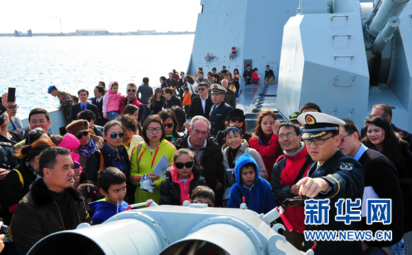 中国海军盐城舰已开始执行叙化武海运护航任务