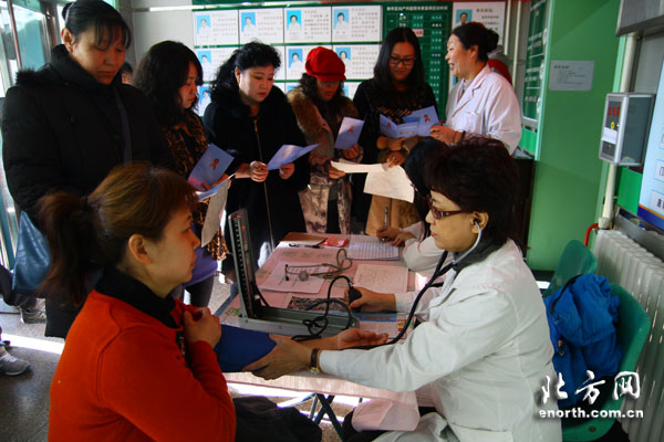 和平区妇产科医院为外来务工女性免费体检