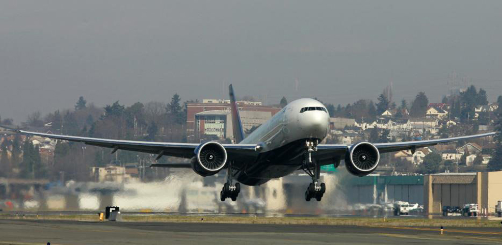 高清图:失踪波音777机型照片