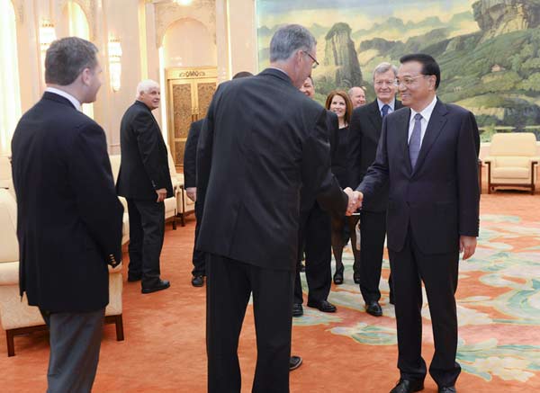 李克强:中美合作互补性强 要加强交往深化合作