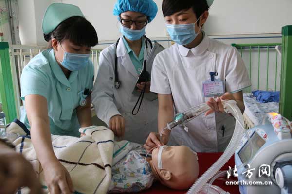 多方协助天津市儿童医院危重患儿转运演练成功