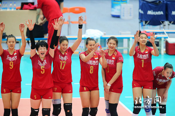 亚锦赛-中国女排3比1复仇泰国时隔4年再进决赛