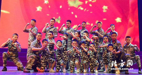 天津警备区第一幼儿园举行庆『六一』文艺汇演