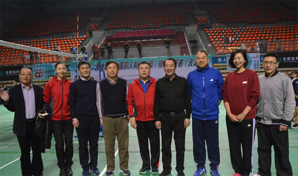 『果维康』全国四人排球公开赛天津站激情开战