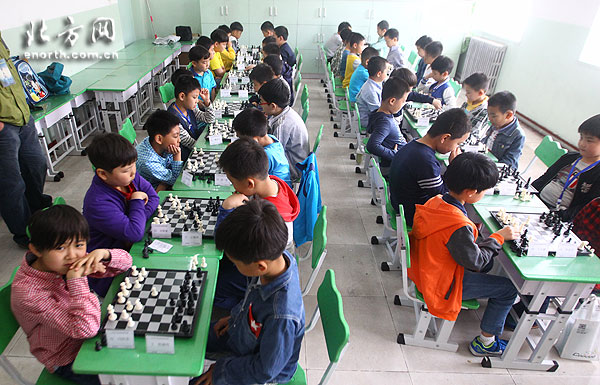 2016年天津市国际象棋等级赛在河东区体校举