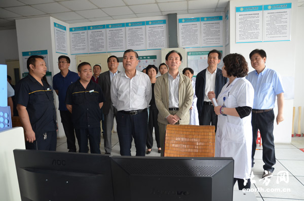 国管局领导莅临天津西青医院督导检查节能工作