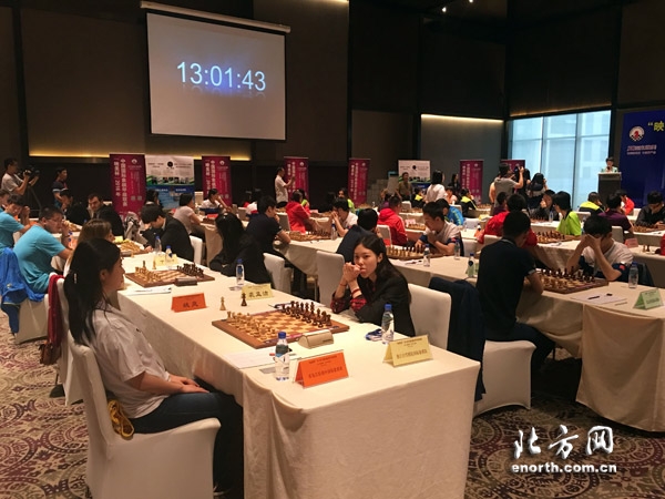 2016中国国际象棋甲级联赛天津站比赛在津开