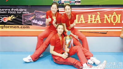 陈友泉率领女排亚洲杯夺冠 师徒四人收获很丰