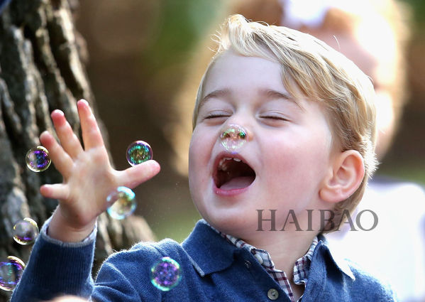 乔治小王子和夏洛特小公主加拿大参加儿童派对
