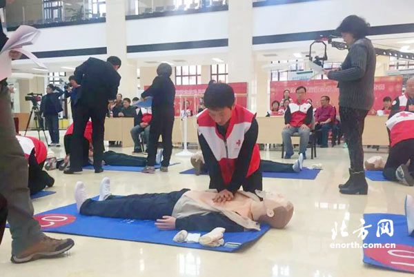 西青医院在2016天津首届紧急救助员竞赛获佳