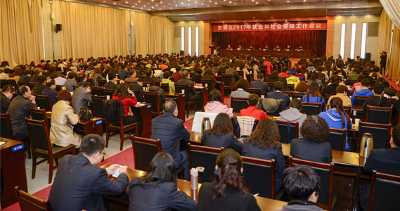 东丽区召开2017年就业和社会保障工作会议